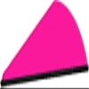 Q2i Archery Rapt-X Arrow Vanes-High-Profile Fletching Vanes with Tri-Fusion Vane Adhesion Technology for Superior Flight Stability & Control Archery 100pk (Pink) view 1