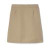 French Toast Girls' Adjustable Waist Front Tab Pleated Skirt, Khaki, 5 view 3