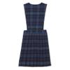 French Toast Girls' Plaid V-Neck Pleated Jumper, Blue & Red Plaid, 6 view 4