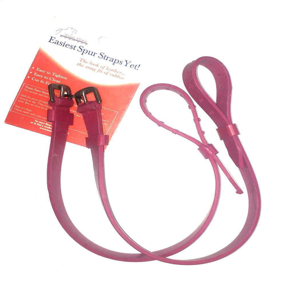 Nunn Finer Rubber Easiest Spur Straps Yet! (Pink)