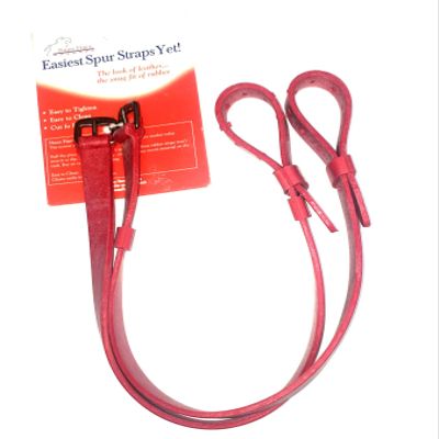 Nunn Finer Rubber Easiest Spur Straps Yet! (Red)