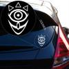 Yoonek Graphics Mask of Truth Decal Sticker for Car Window, Laptop and More. # 498 (4" x 2.4", White) view 1