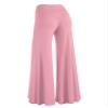 Lock and Love WB750 Womens Chic Palazzo Lounge Pants XXXL Pink view 3