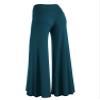 Lock and Love WB750 Womens Chic Palazzo Lounge Pants XXL Teal view 2
