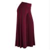 Lock and Love WB750 Womens Chic Palazzo Lounge Pants XXXL Wine view 3