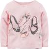 Carter's Baby Girls' Graphic Tee (Baby) - Ballet Shoes - 12M view 1