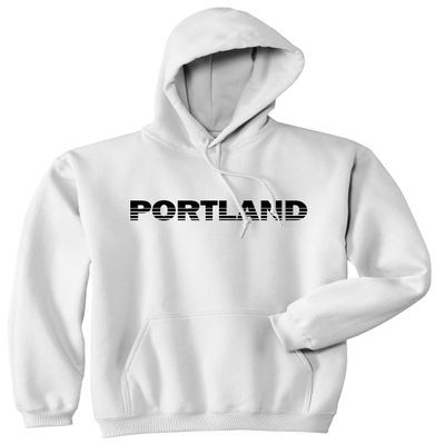 Kings Of NY Portland Oregon State City Pullover Hoody Large White