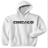 Kings Of NY Chicago Illinois State City Pullover Hoody Large White view 1