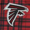Atlanta Falcons NFL Juniors Women's Plaid Leggings - Red (XS (0/1)) view 3