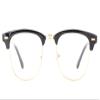 Newbee Fashion - Slim Oval Style Celebrity Fashionista Pattern Temple Reading Glasses by IG view 2