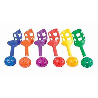 Amaya 610645 Scoopball. Set 2 Basket and A Ball, Multicolour