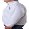 9.5 oz. Super Sweats NuBlend Fleece Quarter-Zip Pullover 3XL BLACK HEATHER view 2