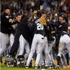 2003 Florida Marlins Celebrate World Series Victory 11x14 Photo