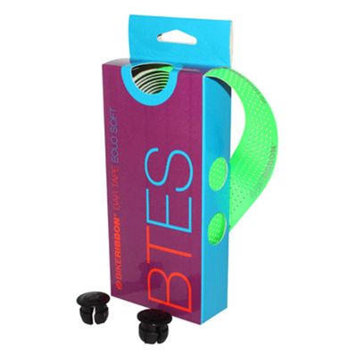 Bike Ribbon Eolo Soft Handlebar Tape, Fluo Green, ES105