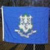 2x3 Connecticut 2'x3' Polyester Flag banner view 1