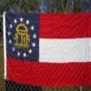 2x3 Georgia 2'x3' Polyester Flag banner view 1
