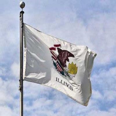2x3 Illinois 2'x3' Polyester Flag banner