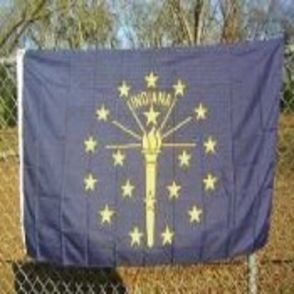 3x5 Indiana 3'x5' Polyester Flag banner