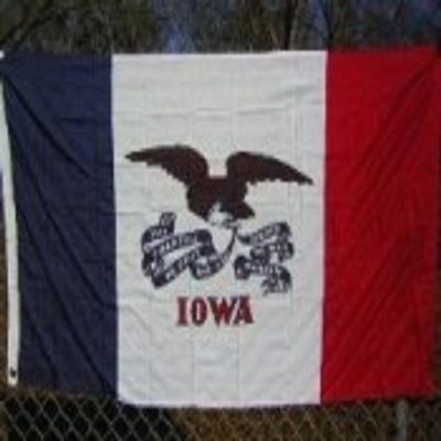 2x3 Iowa 2'x3' Polyester Flag banner