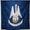 3x5 Louisiana 3'x5' Polyester Flag banner view 1
