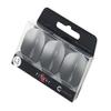LSTYLE Dart Flights - L3 PRO Shape - 2 Tone Black with Silver | Set of 3 | for Soft & Steel Tip Darts view 2