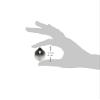 LSTYLE Dart Flights - L3 PRO Shape - 2 Tone Black with Silver | Set of 3 | for Soft & Steel Tip Darts view 3