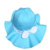 Vimeet Kid Baby Summer Hat Baby Sun Hat Toddler Beach Hat Baby Bucket Hat Blue view 2