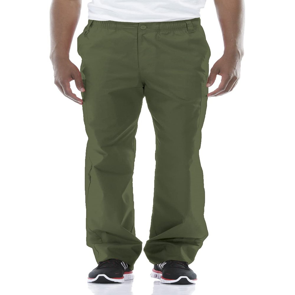 Dickies Men's Big-Tall EDS Signature Unisex Drawstring Scrub Pant, Olive, 4X-Large