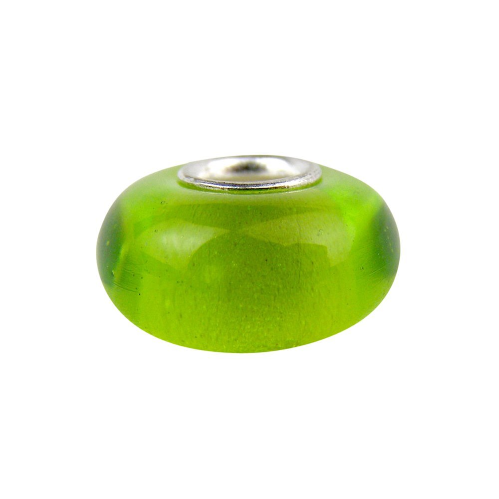 Universal Lime Green Glass Bead