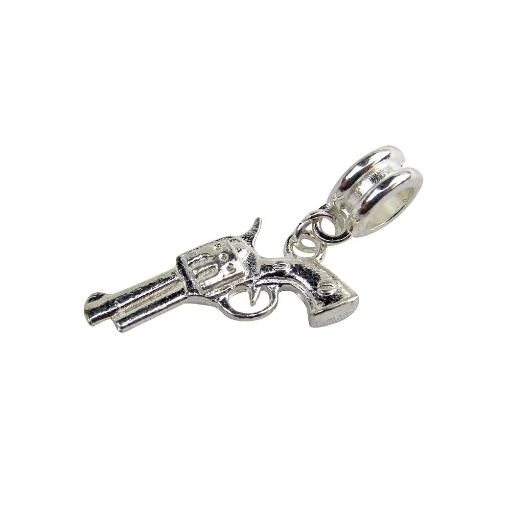 UniqueBeadsAndGifts Universal Pistol Gun Charm