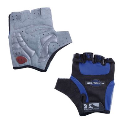 M-Wave Gel-Tight Gloves, Blue, X-Large