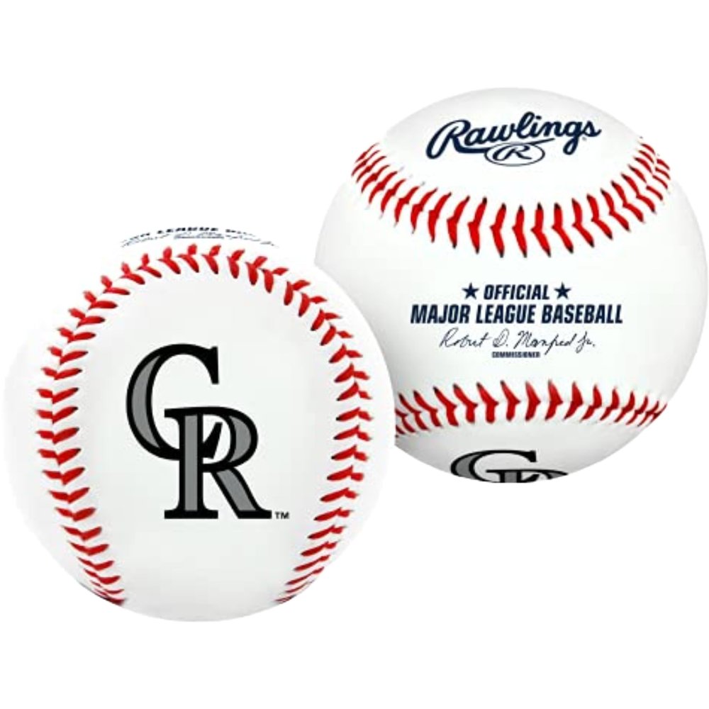 Rawlings | MLB Team Logo Baseball | Colorado Rockies