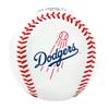 Rawlings MLB Los Angeles Dodgers Team Logo Baseball, White, 1 view 2