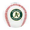 Rawlings MLB Oakland Athletics Team Logo Baseball, White, 1 view 2