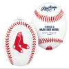 Rawlings | MLB Team Logo Baseball | Boston Red Sox | Official | White view 1
