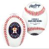 Rawlings | MLB Team Logo Baseball | Houston Astros | Official | White view 1