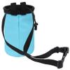 AMC Rock Climbing Panda Design Chalk Bag with Adjustable Belt, Light Blue view 4