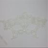 RayLineDo Myhome Fashion Sexy Exquisite Lace Eye Mask for Masquerade Party Fancy Dress White view 3