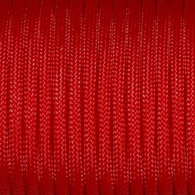 1pcs 100ft 550 Paracord Parachute Cord Lanyard Mil Spec Type III 7 Strand Core Red(Red)