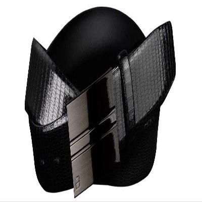 Flybelt by Roma Industries Business Class Reptile Embossed Leather Belt (32US / 85EU, Black)