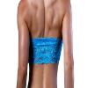 BodyZone Women's Banded Lace Bandeau Underwear, White, One Size view 2