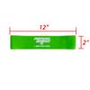 Perform Better XL Mini Band Exercise Bands 10 PCS - Green - Medium Resistance, h Set of 10-12x2 (5471-pack) view 2
