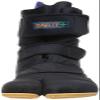 Samurai Market Magic Safety Tabi Type Hook and Loop Shoes (JP24cm-USMen6-W7.5, Black) view 2