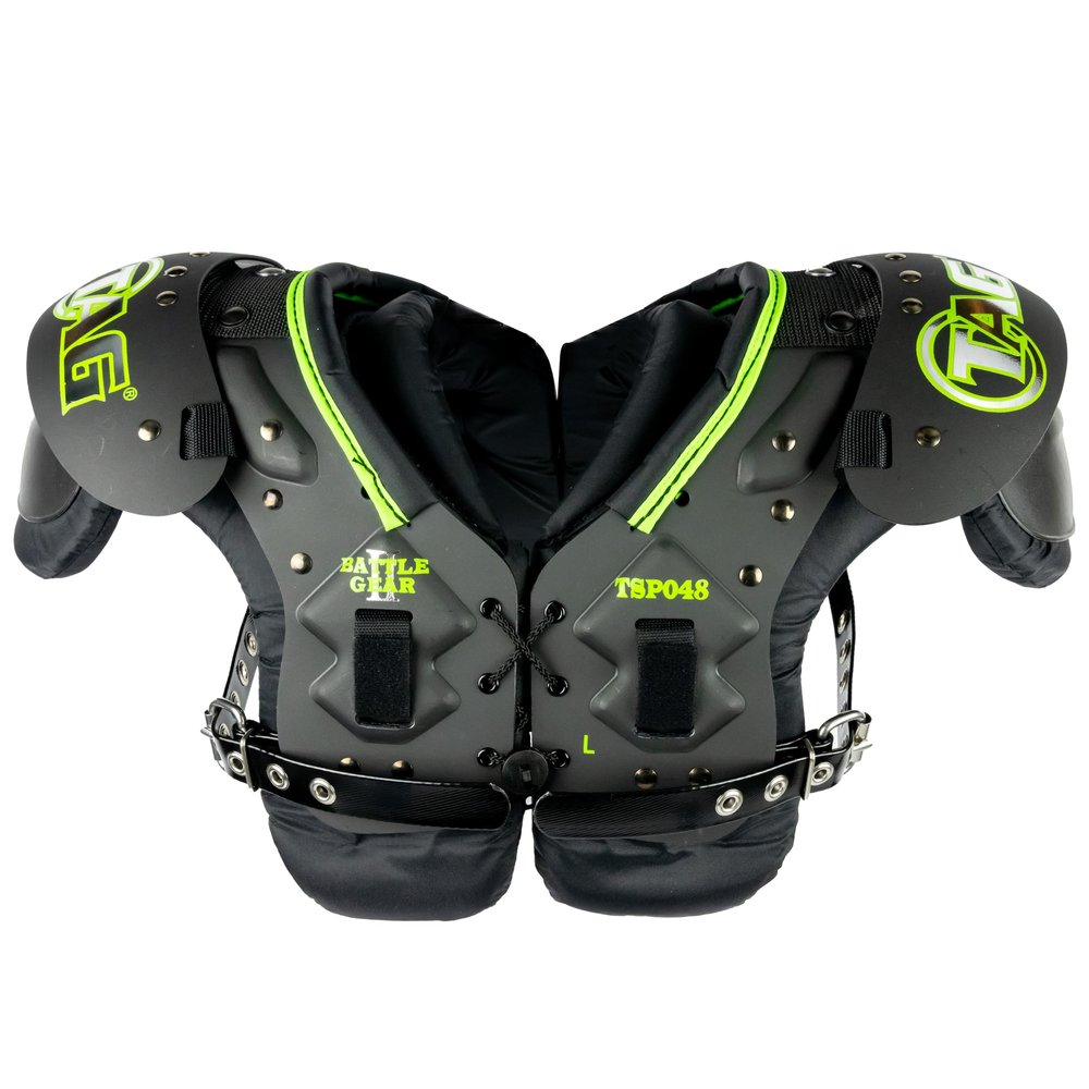 TAG Battle Gear II Youth Football Shoulder Pad TSP48 (Buckle Side Strap) Small