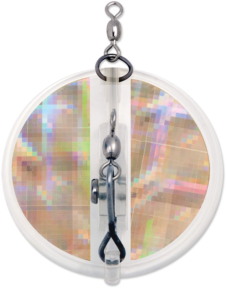 3 Dipsy Diver (Magnum) Clear/Silver Disco Tape