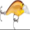 Rapala Scatter Rap Tail Dancer Crankbait, Diving Hard Bait, Trout Salmon and Walleye Fishing Lure, 3-1/2", Golden Alburnus view 1