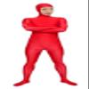 VSVO Spandex Open Face Full Bodysuit Zentai Suit for Adults and Kids (Red, Small) view 1