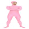 VSVO Spandex Open Face Full Bodysuit Zentai Suit for Adults and Kids (Pink, XX-Large) view 1