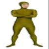 VSVO Spandex Open Face Full Bodysuit Zentai Suit for Adults and Kids (Army Green, X-Large) view 1