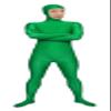 VSVO Spandex Open Face Full Bodysuit Zentai Suit for Adults and Kids (Green, X-Large) view 1